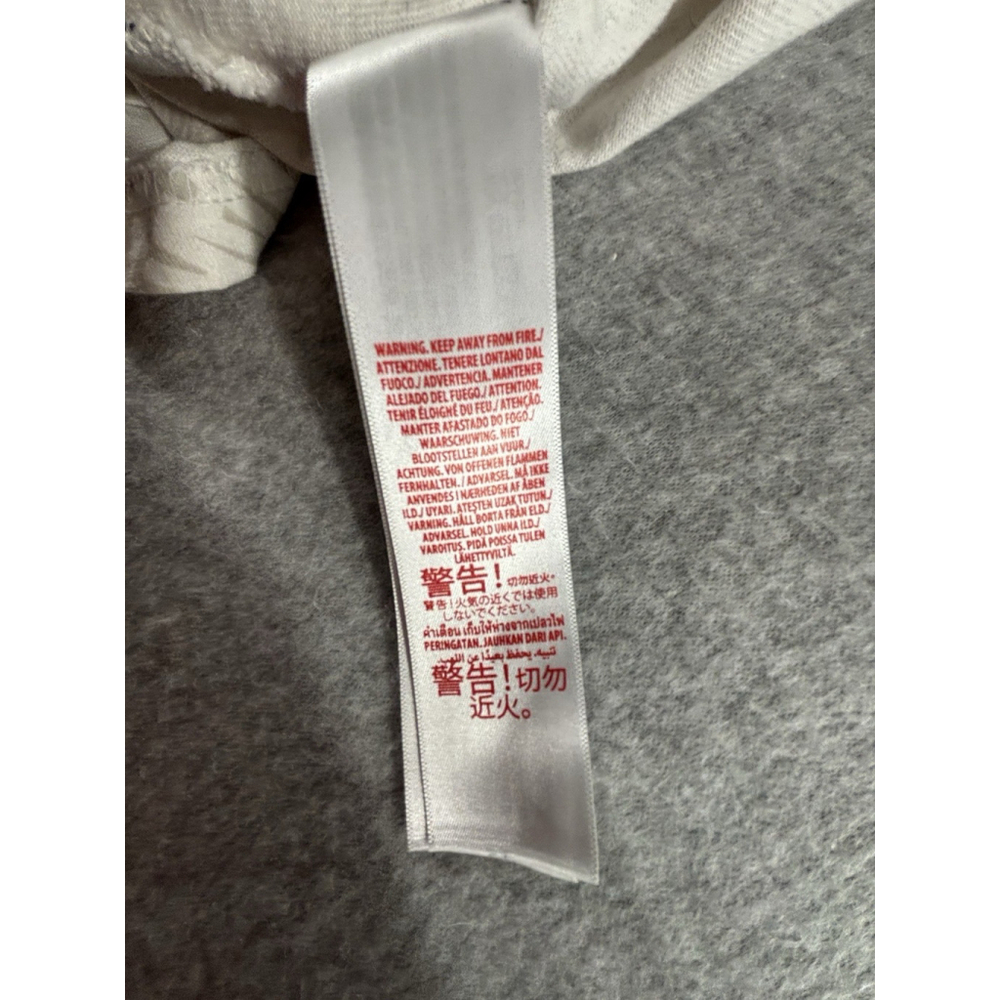Marvel Spirit Jersey XL White All-Over Logo Long Sleeve Shirt Red Icons - Picture 7 of 13